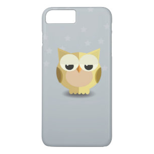 Owl on a stary background illustration iPhone 8 plus/7 plus case