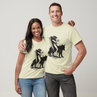 Owl on Wolf T-Shirt