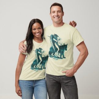 Owl on Wolf T-Shirt