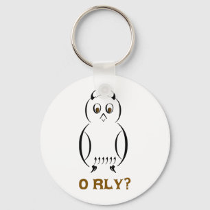 Owl O'Rly Key Ring