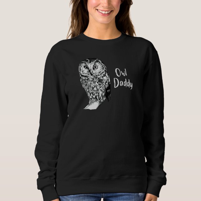Owl   Owl Dad Sweatshirt (Front)