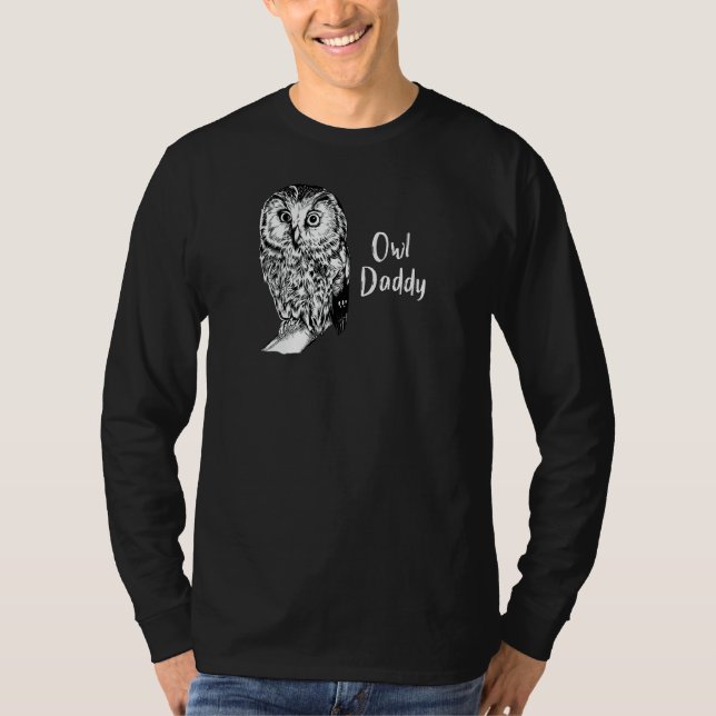 Owl   Owl Dad T-Shirt (Front)