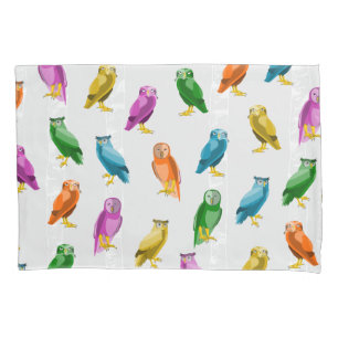 Owl Owls Pattern Pillowcase