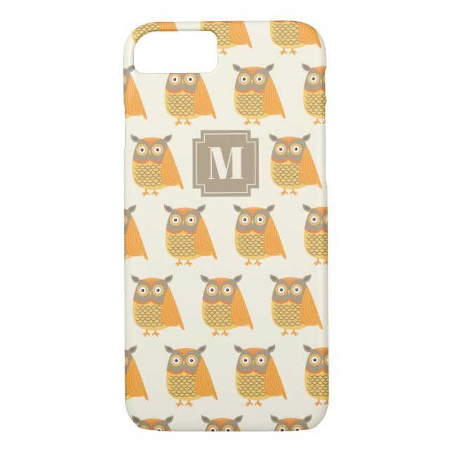 Owl Pattern Cell Phone Case (Back)