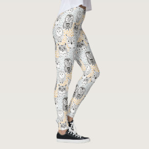 Owl Pattern leggings