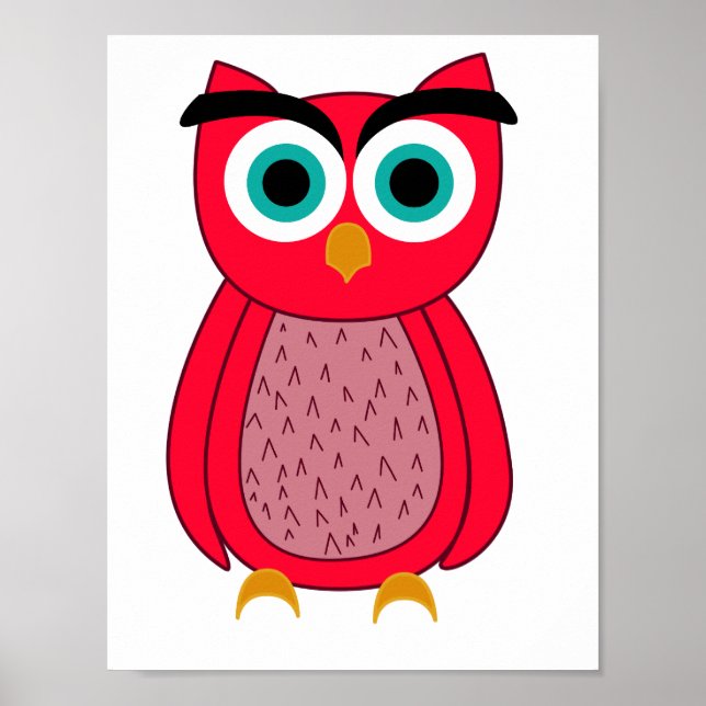 Owl Photo Print (Front)