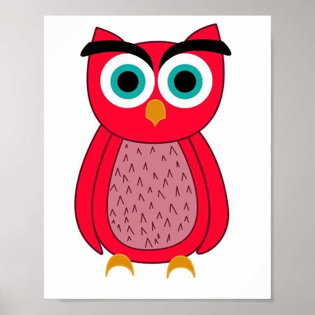 Owl Photo Print (Front)