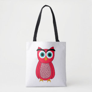 Owl Photo Print Tote Bag