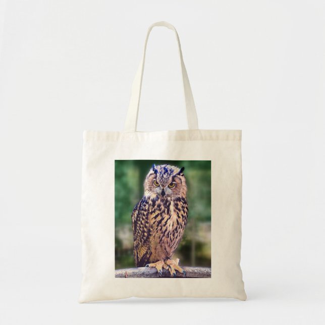 Owl Photo Tote Bag (Front)