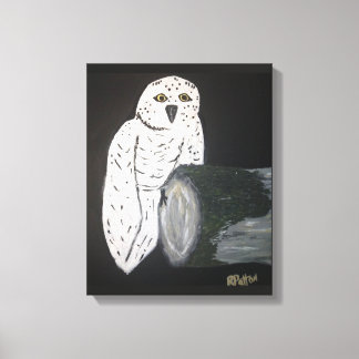 Owl Picture Ledge Canvas Print