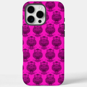 Owl (pink) - iPhone (16 Pro Max) Case