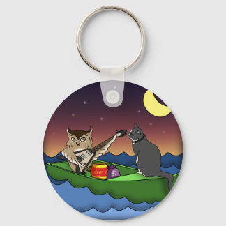 Owl Plus Pussycat, keychain