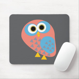 Owl Pop Art Mouse Mat