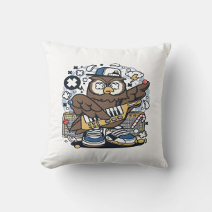 Owl Pop Star Cushion