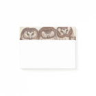 Owl post it note pad