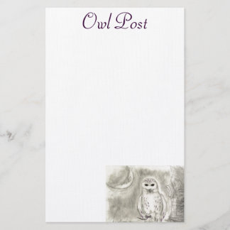 Owl Post Stationery