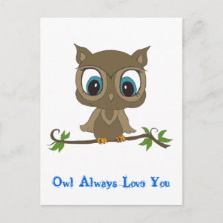 Owl Postcard