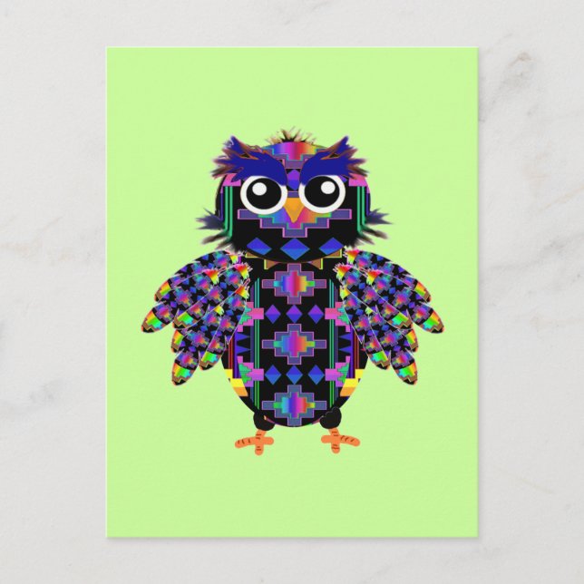 Owl Postcard (Front)