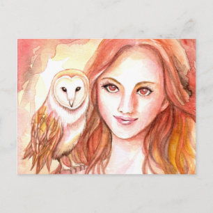 Owl Postcard