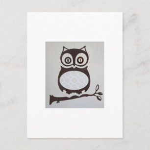 Owl postcard
