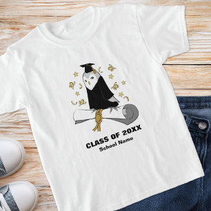 Owl Preschool / Kindergarten Graduation Kids T-Shirt