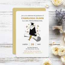 Owl Preschool / Kindergarten Graduation Party