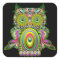 Owl Psychedelic Popart Sticker