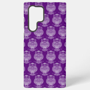 Owl (purple) - Samsung (S22 Ultra) Case