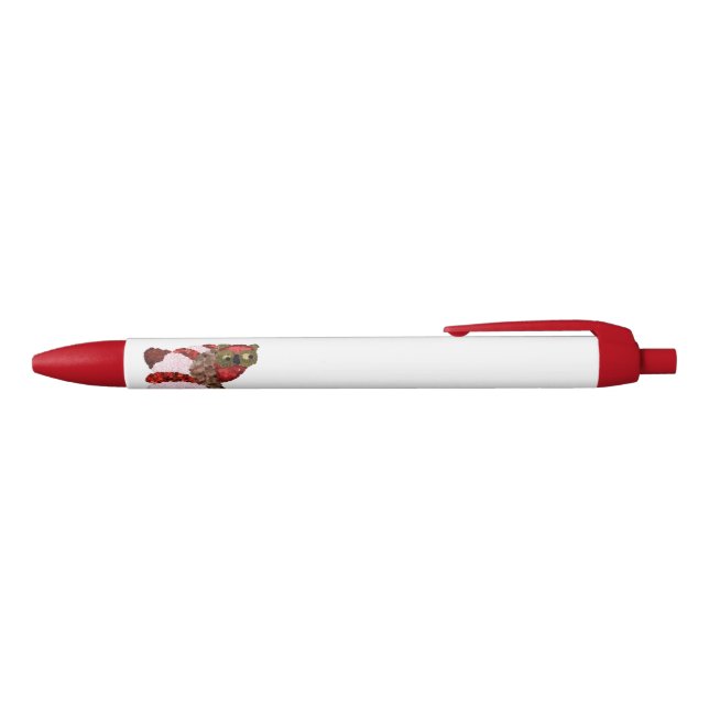 Owl Red Trim Pen (Top)