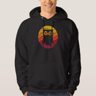 Owl Retro Style Vintage Hoodie