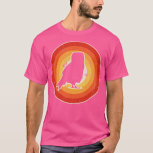 Owl Retro Sunset Vintage 60s 70s for Men Women Boy T-Shirt