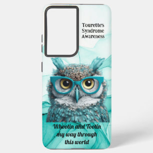 Owl Samsung Phone Tourette's Syndrome custom case