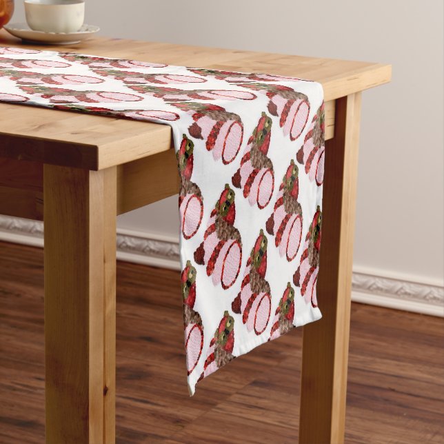 Owl Short Table Runner (In Situ)