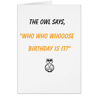 owl & snake say