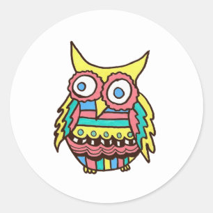 Owl Sticker