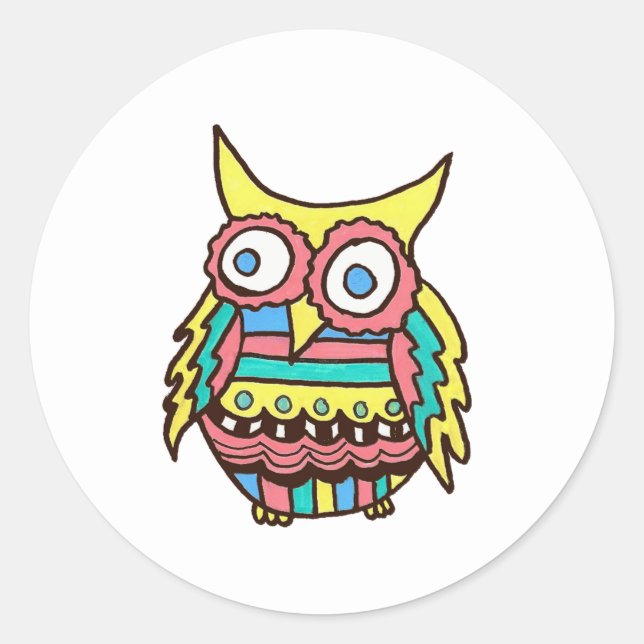 Owl Sticker (Front)