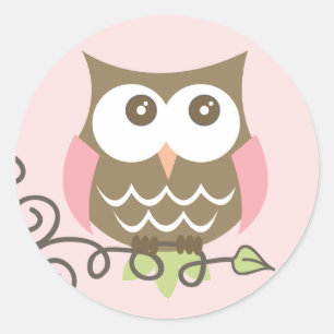 Owl Sticker