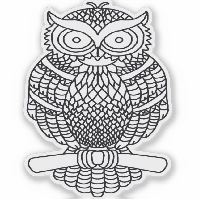 Owl - Sticker (Front)