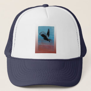 Owl Sunrise Art Trucker Hat