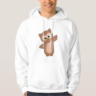 Owl Sweet Animals For Children Owls Bird Hoodie