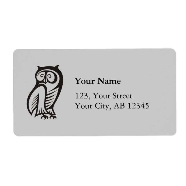 Owl Symbol Black (Front)