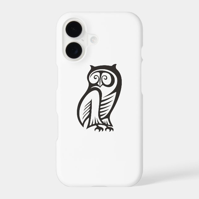 Owl Symbol Black (Back)