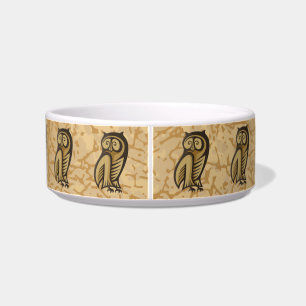 Owl Symbol Colour Bowl