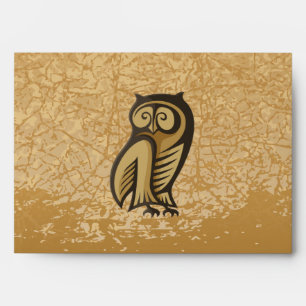 Owl Symbol Colour Envelopes