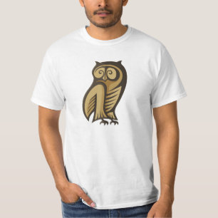 Owl Symbol Colour T-Shirt