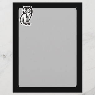 Owl Symbol White