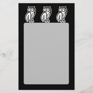 Owl Symbol White Flyer