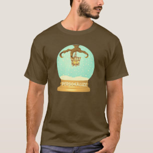 Owl talon bone chandelier fall unique snow globe T-Shirt