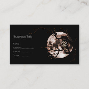 Owl&TheMoon Business Card