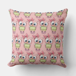 Owl Throw Pillow